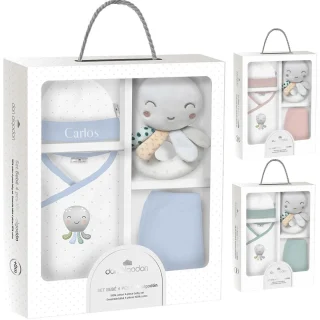 Primera Puesta Bebé personalizada Paritorio Pulpo