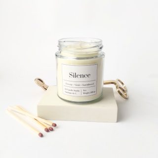 Vela aromática Silence