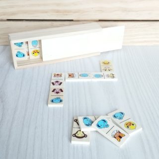 Dominó infantil madera