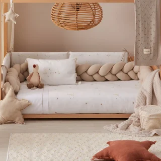 Funda nórdica y chichonera Happy Forest Bimbicasual