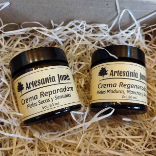 Crema Reparadora - Piel Seca y Sensible, Con Karité y Caléndula, Crema Facial, pieles sensibles y atópicas dermatitis, rosácea, ezcemas, muy hidratante y nutritiva.