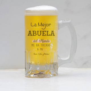 Jarra Cerveza «La Mejor Abuela»
