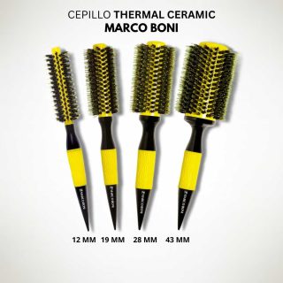 KIT de 4 cepillos TÉRMICOS/CERAMICA Premium Marco Boni