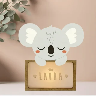 Lampara Infantil Personalizada Koala