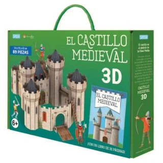 Libro infantil Puzzle El Castillo Medieval 3D