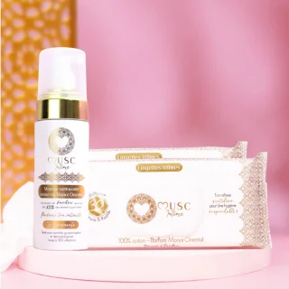 Espuma íntima + 2x toallitas - Monoi Oriental