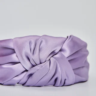 Diadema de Satén Malva y Fucsia ✨