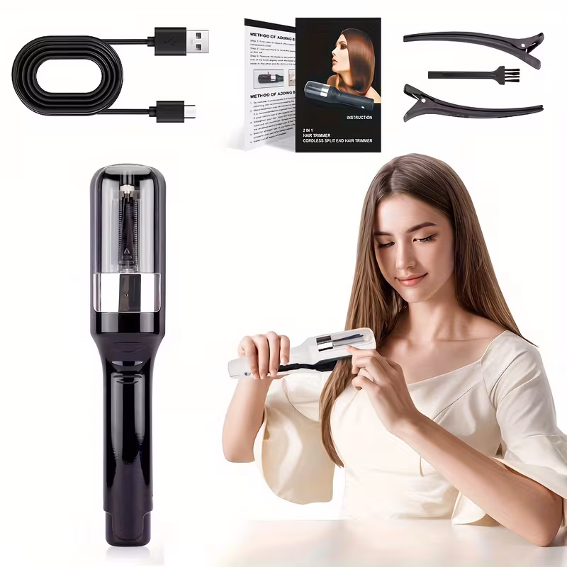 Maquina Quita Horquilla Recargable