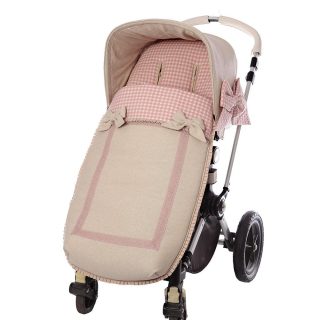 Saco Silla Invierno Paño y Vichy Maquillaje Bebiti Nanetes