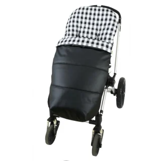 Saco Silla Paseo Universal Invierno Modin Polipiel Negro Malibu