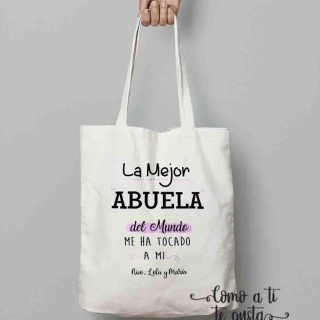 Bolsa Tote Bag «La Mejor Abuela»
