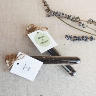 Tubo semillas de lavanda