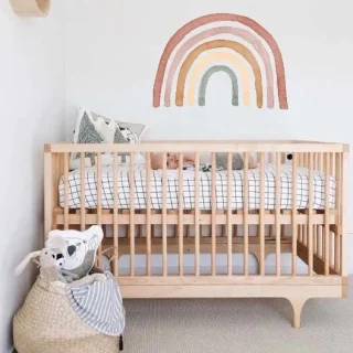 Vinilo Infantil Rainbow Sueños de Cigüeña