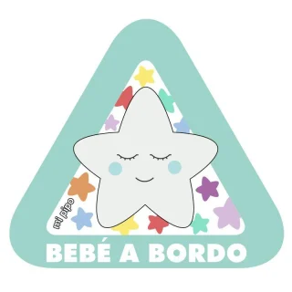 Bebé a Bordo Estrella Mi Pipo