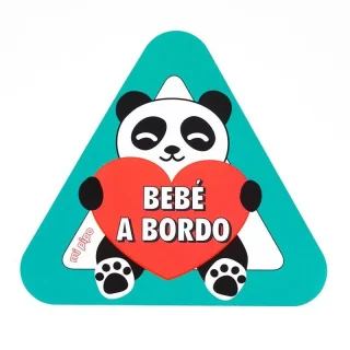 Bebé a Bordo Panda Mi Pipo