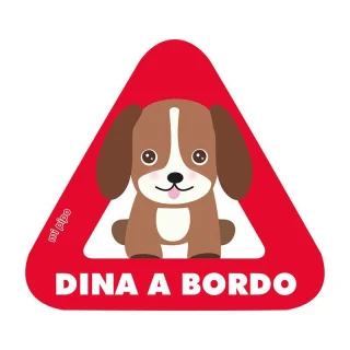 Pegatina Mascota Bordo Personalizada Mi Pipo Perro