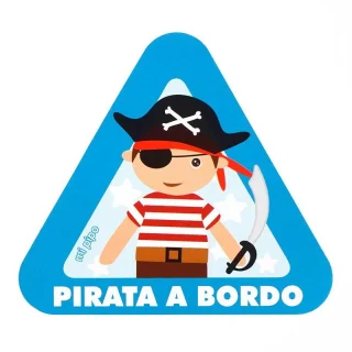 Bebé a Bordo Pirata Mi Pipo