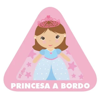 Bebé a Bordo Princesa Mi Pipo