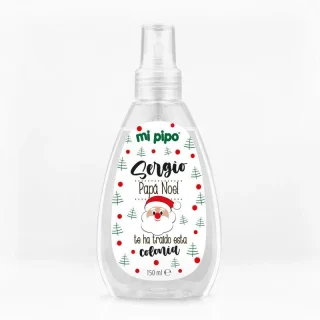 Colonia Infantil Personalizada 150 ml Papa Noel trae Mi Pipo