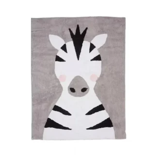 Alfombra Algodón Lavable Cebra Aratextil