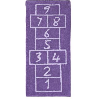 Alfombra Infantil Algodón Patacoja Lila