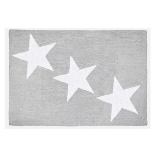 Alfombra Algodón Lavable Europa Gris