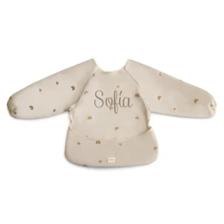 Babero con mangas Rainbows