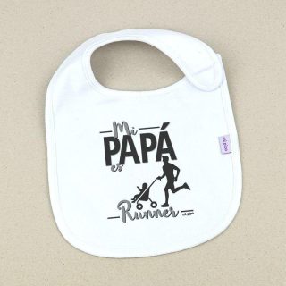 Baberitos Bebé Mi papá es Runner Mi Pipo