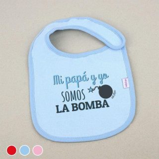 Baberitos de Bebé Papa y yo la Bomba Mi Pipo