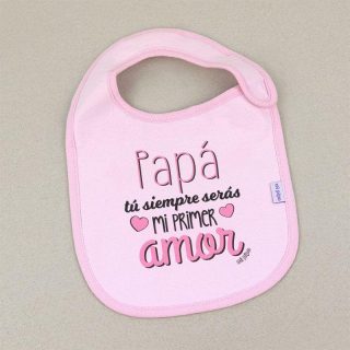 Babero de Bebé Papa Mi primer Amor Mi Pipo