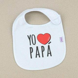 Babero Yo Love Papa Mi Pipo