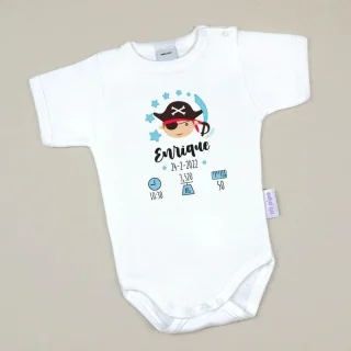 Body Datos Nacimiento Pirata cabeza Mi PIpo