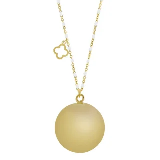 Bola de ángeles Gold Blanco Nanetes