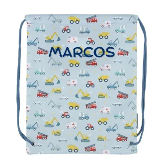 Bolsa Tela petate infantil Vehiculos