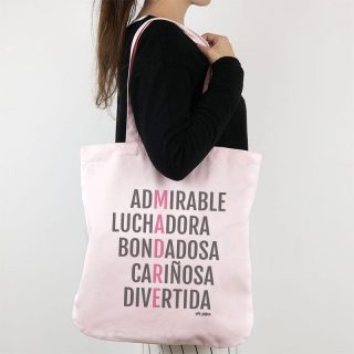 Bolsa de Tela adjetivos madre Mi Pipo