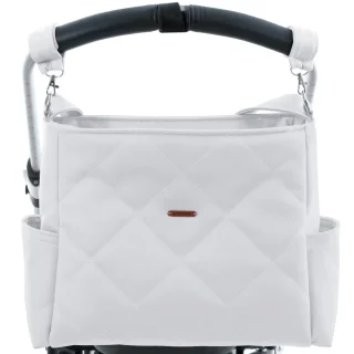 Bolso Bebé Cocco Blanco Uzturre