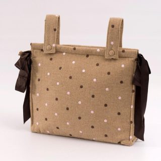 Bolso Talega Clásico 680 Paño Camel Topos Bebiti by Nanetes