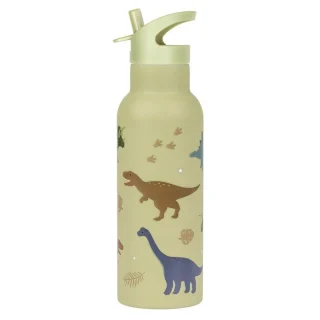 Botella infantil acero 500 ml Dinosaurios