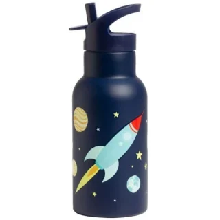 Botella infantil acero Space