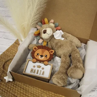 Caja regalo infantil Leon