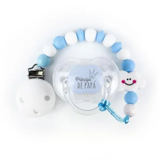 Chupete y Chupetero Príncipe de papá