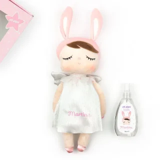 Caja Regalo Personalizada Angel rosa