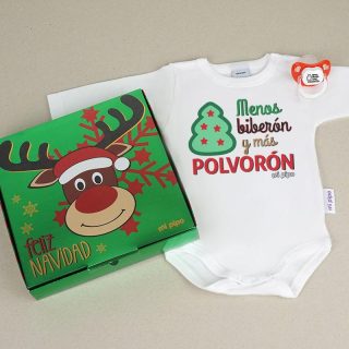 Caja Regalo Navidad Mi Pipo Menos biberon mas Polvoron