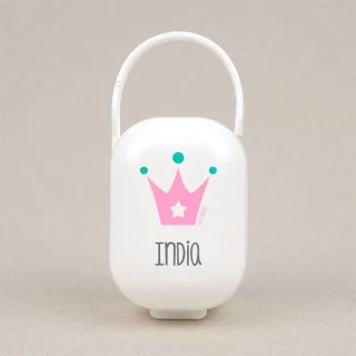 Caja Portachupetes Personalizada Corona