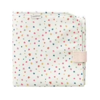 Cambiador Plegable Bebe Estrellas melon