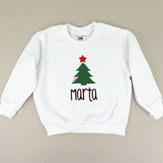 Camiseta o Sudadera Personalizada Navidad Mi Pipo Arbol Navidad