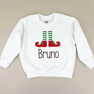 Camiseta o Sudadera Personalizada Navidad Mi Pipo Elfo