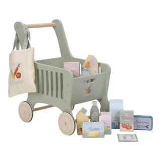 Carrito Compra Madera Little Duch