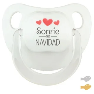 Chupete Navidad Bebe Mi Pipo Sonrie es Navidad