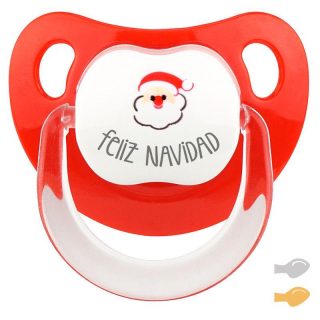 Chupete Navidad Bebe Mi Pipo Feliz Navidad Papa Noel